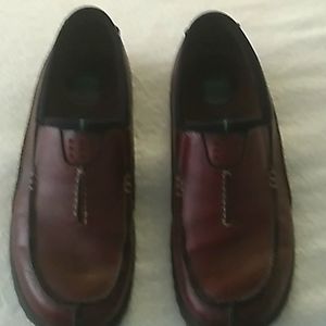 Men's leather streetcar loafers